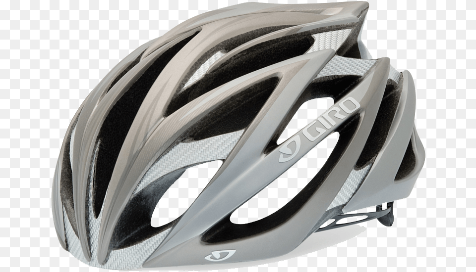 Grey Road Bike Helmet, Crash Helmet Free Png Download