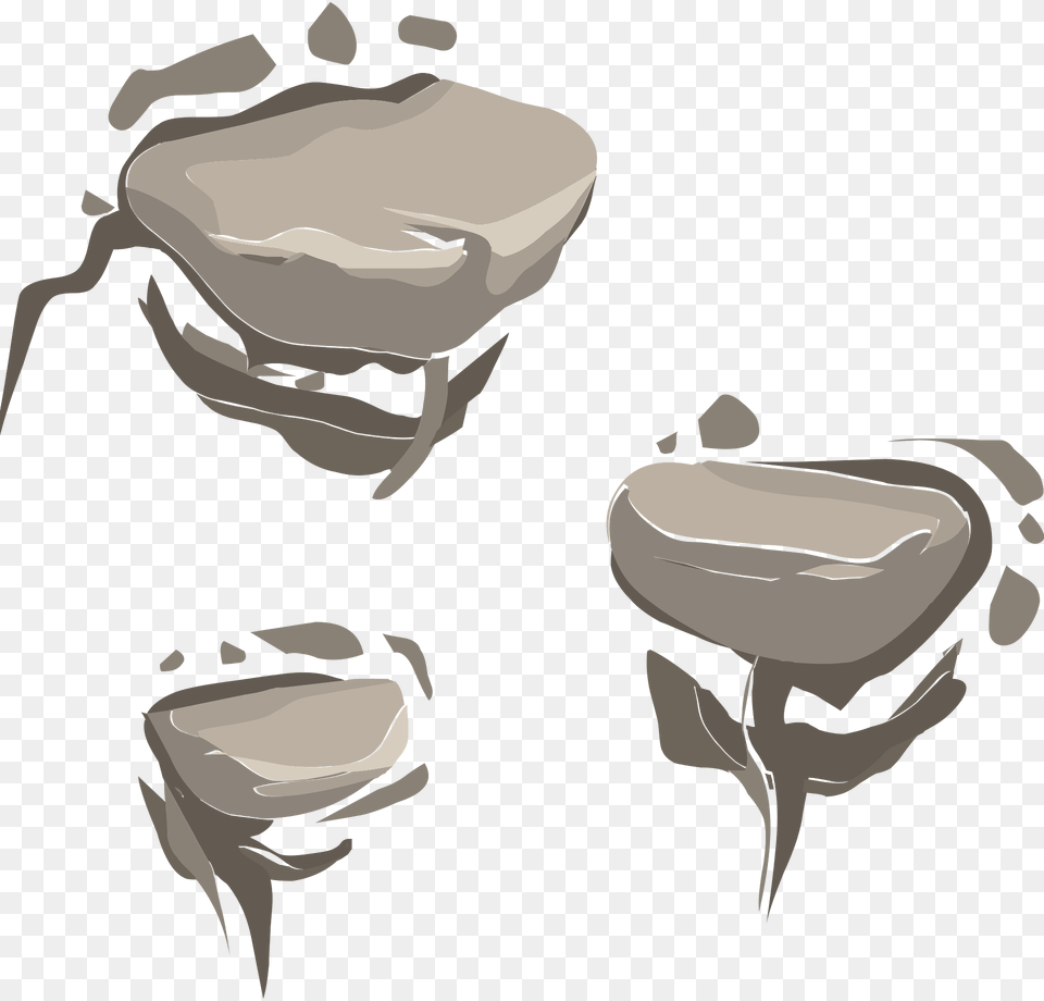 Grey Rock Ladder Clipart, Art, Painting, Water, Animal Free Png Download