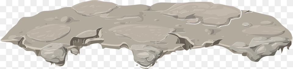 Grey Rocky Platform Clipart, Animal, Buffalo, Mammal, Wildlife Png