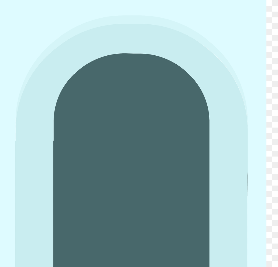 Grey Rounded Door Clipart, Arch, Architecture Free Png Download