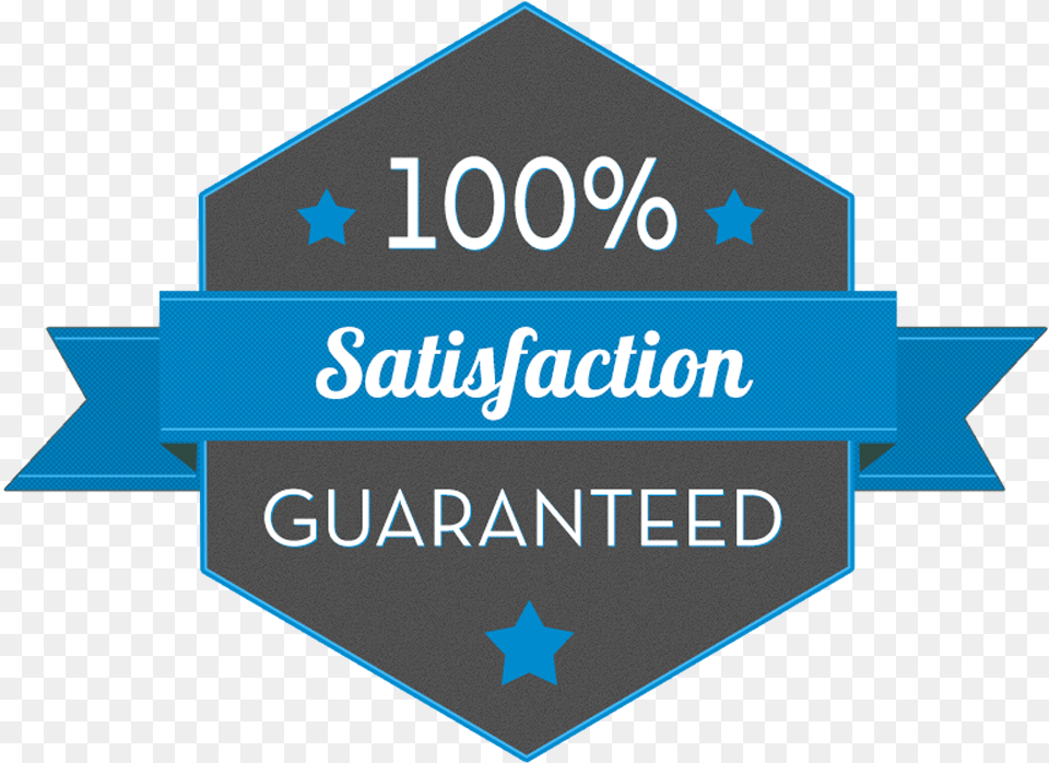 Grey Satisfaction Guarantee, Logo, Symbol, Badge Png Image