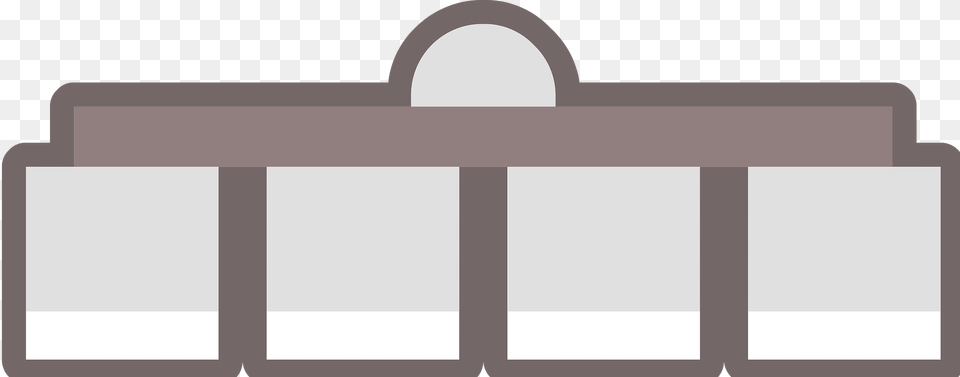 Grey Shelf Clipart, Bag, Fence, Briefcase Png