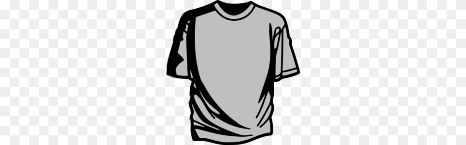 Grey Shirt Clip Art, Clothing, T-shirt, Adult, Male Png Image