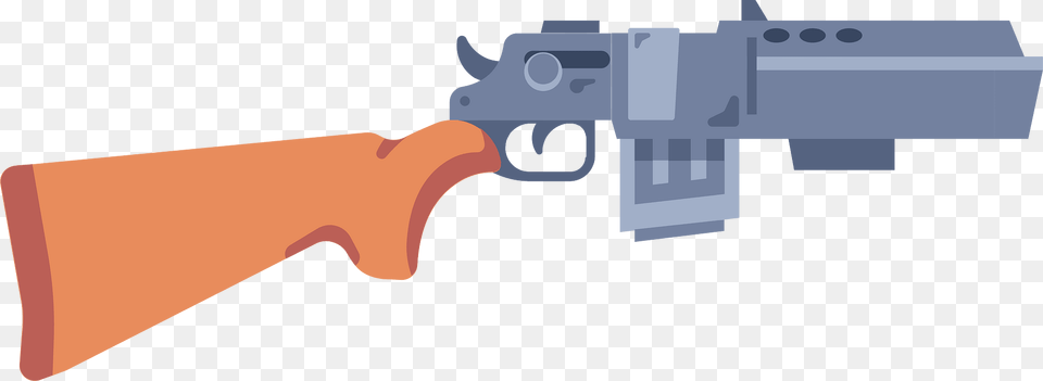 Grey Shotgun Clipart, Firearm, Gun, Rifle, Weapon Png Image