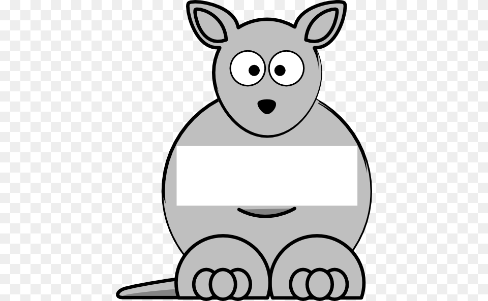 Grey Sightword Kangaroo Clip Art, Animal, Bear, Mammal, Wildlife Free Transparent Png