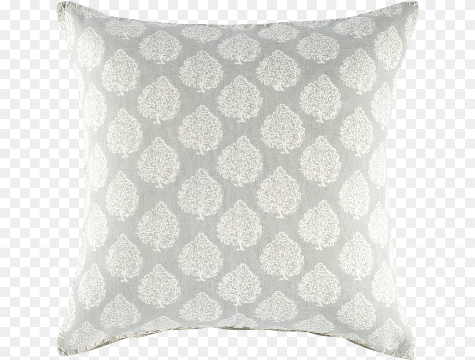 Grey Small Print Pillows, Cushion, Home Decor, Pillow Free Png Download