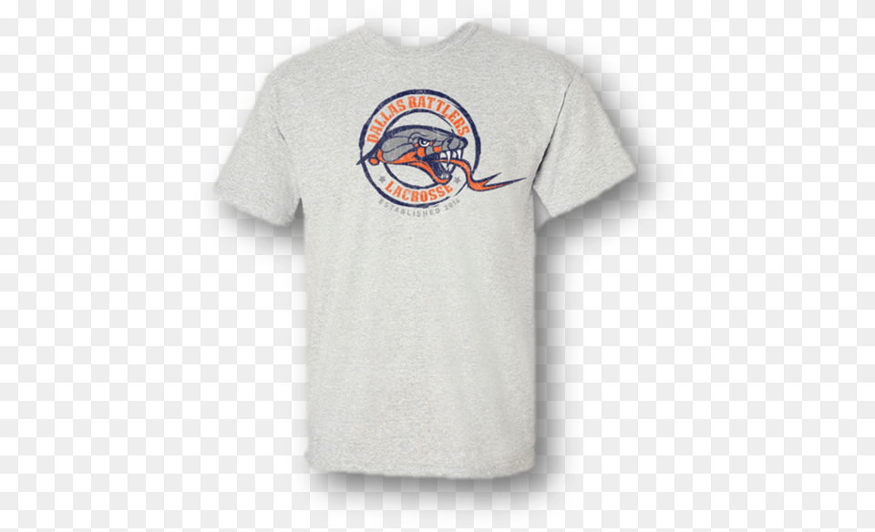 Grey Snakehead T Shirt Rochester Rattlers, Clothing, T-shirt Free Png