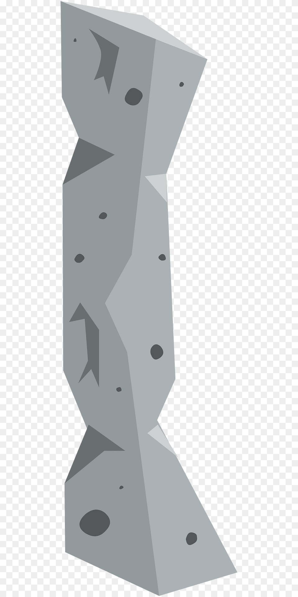 Grey Stone Pillar Clipart, Paper Png