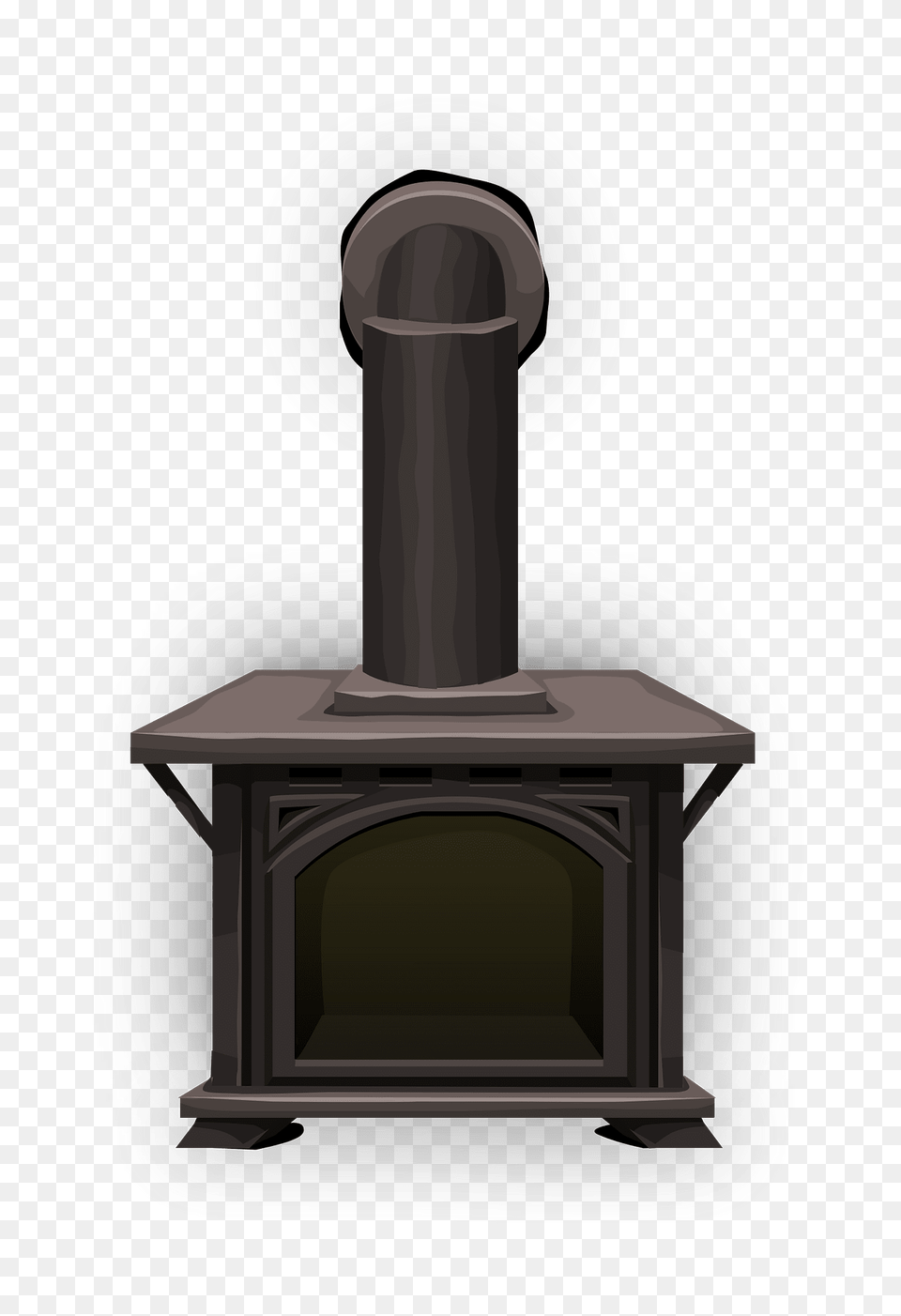 Grey Stove Fireplace Clipart, Indoors, Hearth, Device Free Png Download