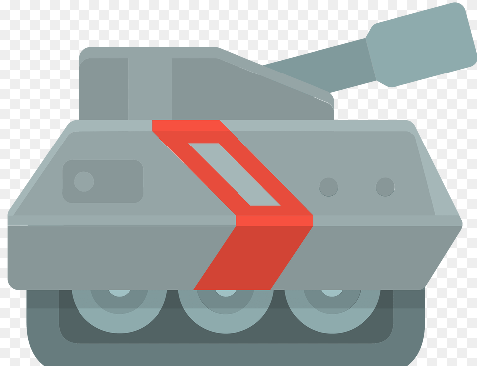 Grey Tank Clipart, Armored, Military, Transportation, Vehicle Png