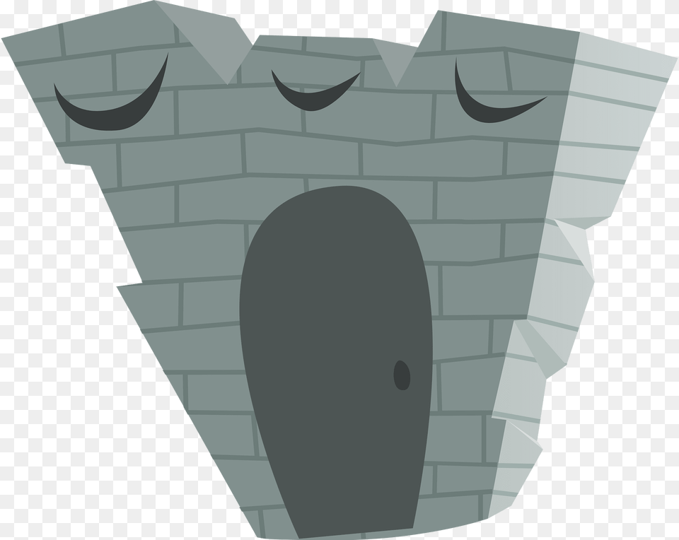 Grey Wacky Fantasy House Clipart, Bag, Outdoors, Art Free Png