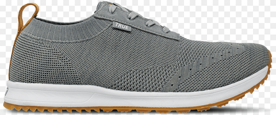 Grey Women S Knit Full Shoe Side Viewtitle Grey Running Shoe, Clothing, Footwear, Sneaker, Running Shoe Free Transparent Png