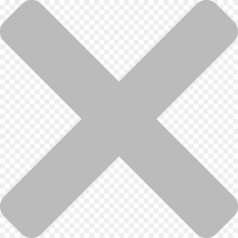 Grey X Icon, Symbol, Appliance, Ceiling Fan, Device Free Png