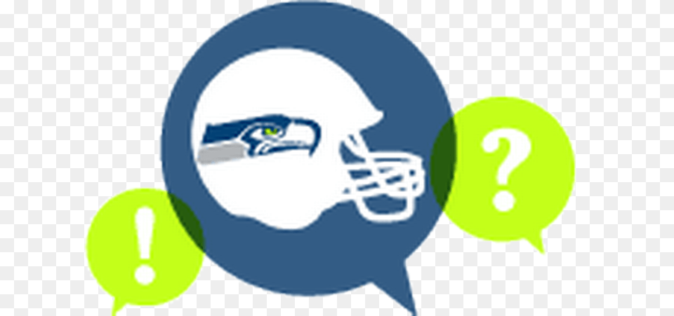 Greyhound Clipart Seahawks Player, Helmet, American Football, Football, Person Free Png Download