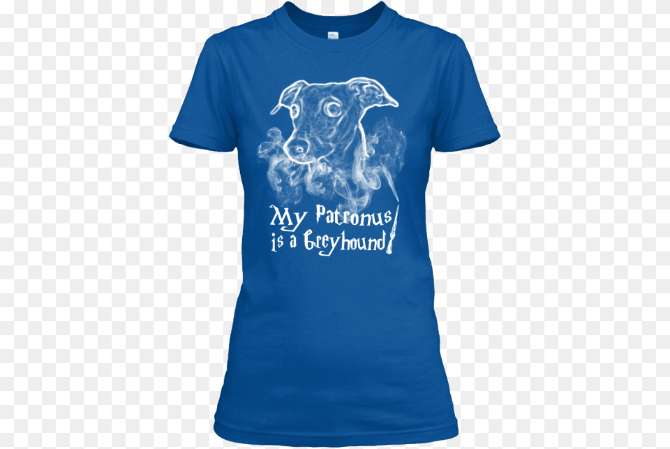 Greyhound Patronus Husbands Are Always Right, Clothing, T-shirt, Shirt, Smoke Free Png