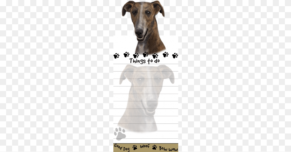 Greyhound Things To Do List Pad German Shepherd Magnetic List Pads Uniquely Shaped, Snout, Animal, Canine, Dog Free Transparent Png