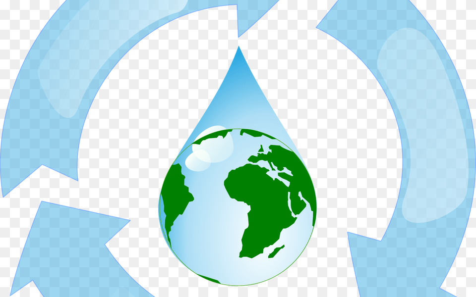 Greywater Recycling Clip Art Hot Trending Now, Recycling Symbol, Symbol, Sphere, Astronomy Free Png Download