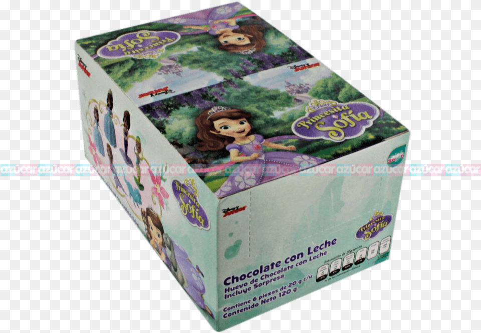 Grezon Huevo Princesita Sofia 166 Grezon Box, Person, Cardboard, Carton, Face Free Transparent Png