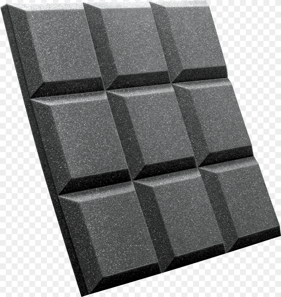 Grid Acoustic Foam, Gray Free Png Download