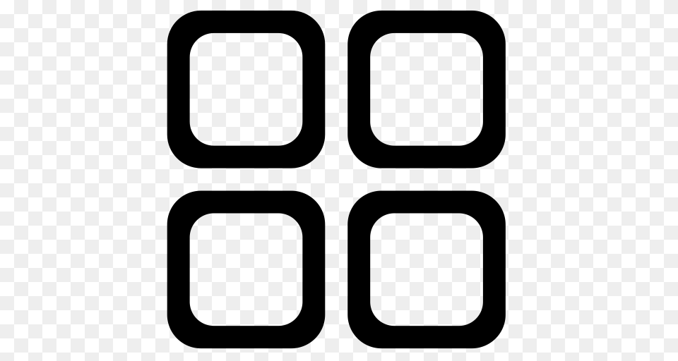 Grid Icon Icon With And Vector Format For Free Unlimited, Gray Png