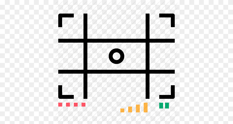 Grid Layout Of Rule Thirds Icon, Architecture, Building Png Image