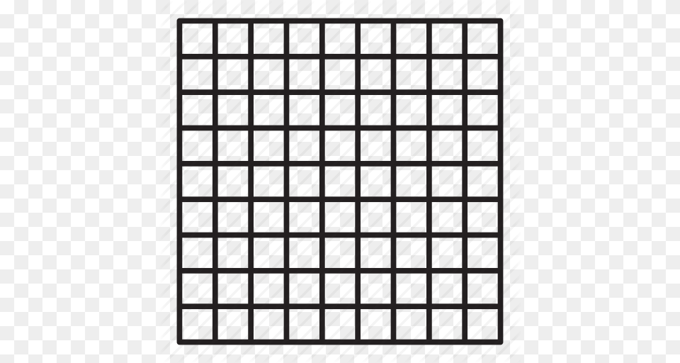 Grid Line Pattern Square Icon, Grille, Home Decor, Gate Png Image