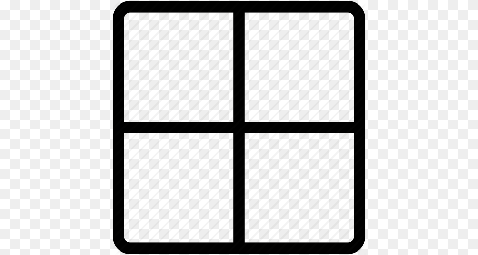 Grid Pattern Tile Window Icon, Home Decor, Grille, Architecture, Building Png Image