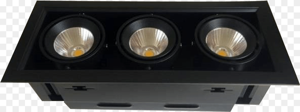 Grid Spot Downlight Dual Light Security Lighting, Electronics, Speaker Png