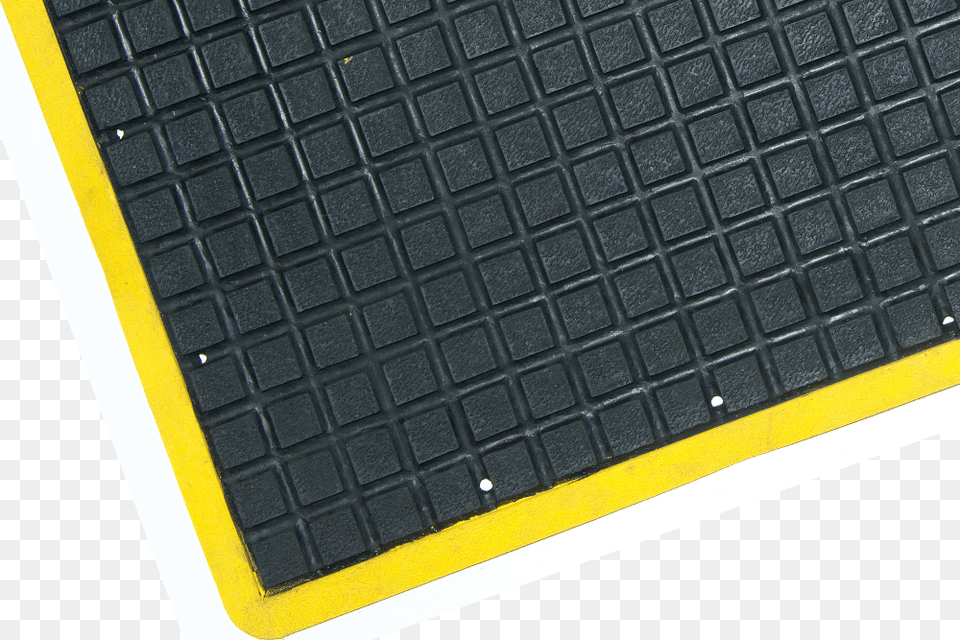 Grid Surface Moulded Rubber Anti Fatigue Comfort Mat Computer Keyboard Png Image