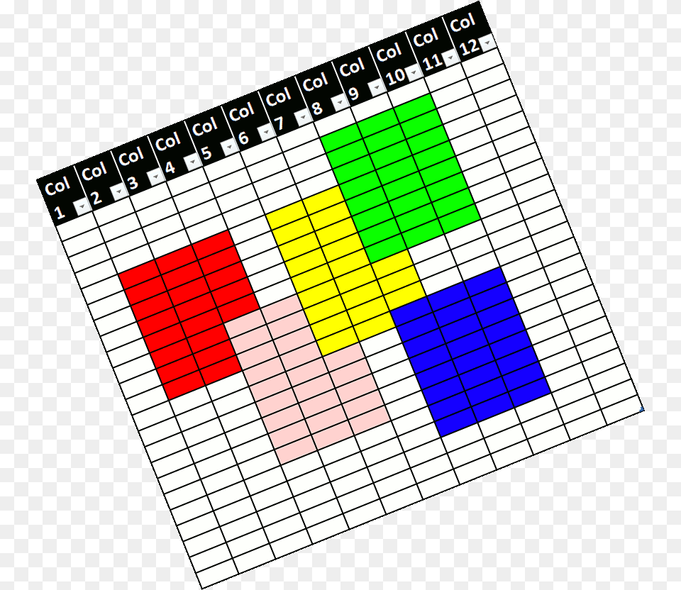 Grid Test 256 Color Rotated 22deg Circle, Scoreboard, Chart Free Png Download
