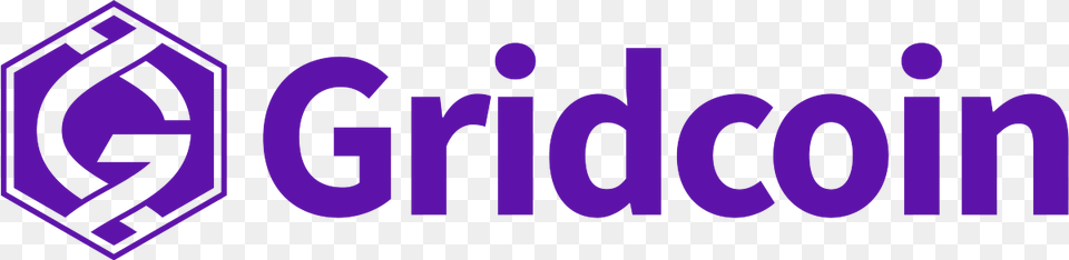 Gridcoin Is An Open Source Blockchain That Mints And Gridcoin, Purple, Logo Free Transparent Png