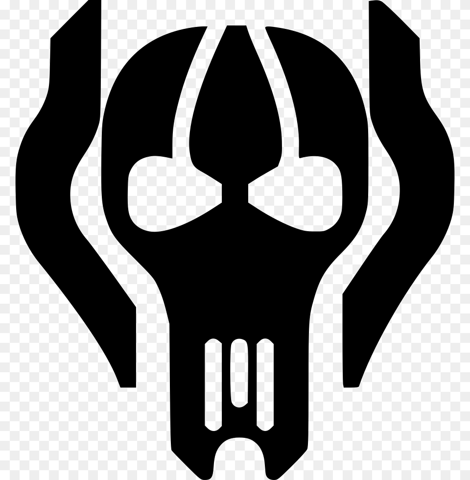 Grievous Comments Icon, Stencil, Cutlery, Person, Weapon Free Png