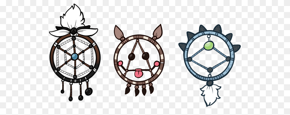 Griffia Dream Catchers Set, Machine, Wheel, Spoke, Transportation Free Png