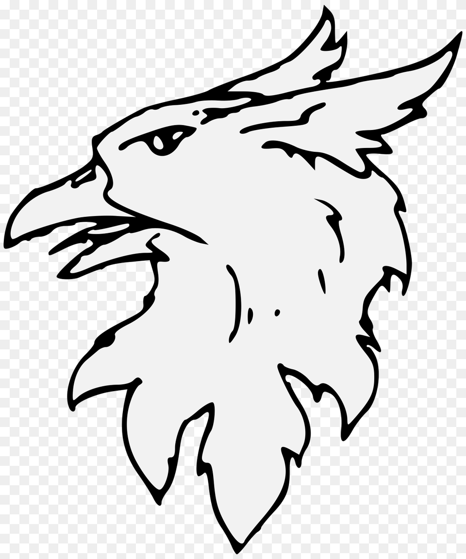 Griffin, Stencil, Baby, Person, Animal Png Image