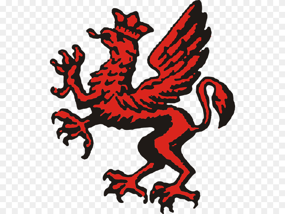 Griffin, Dragon Png Image