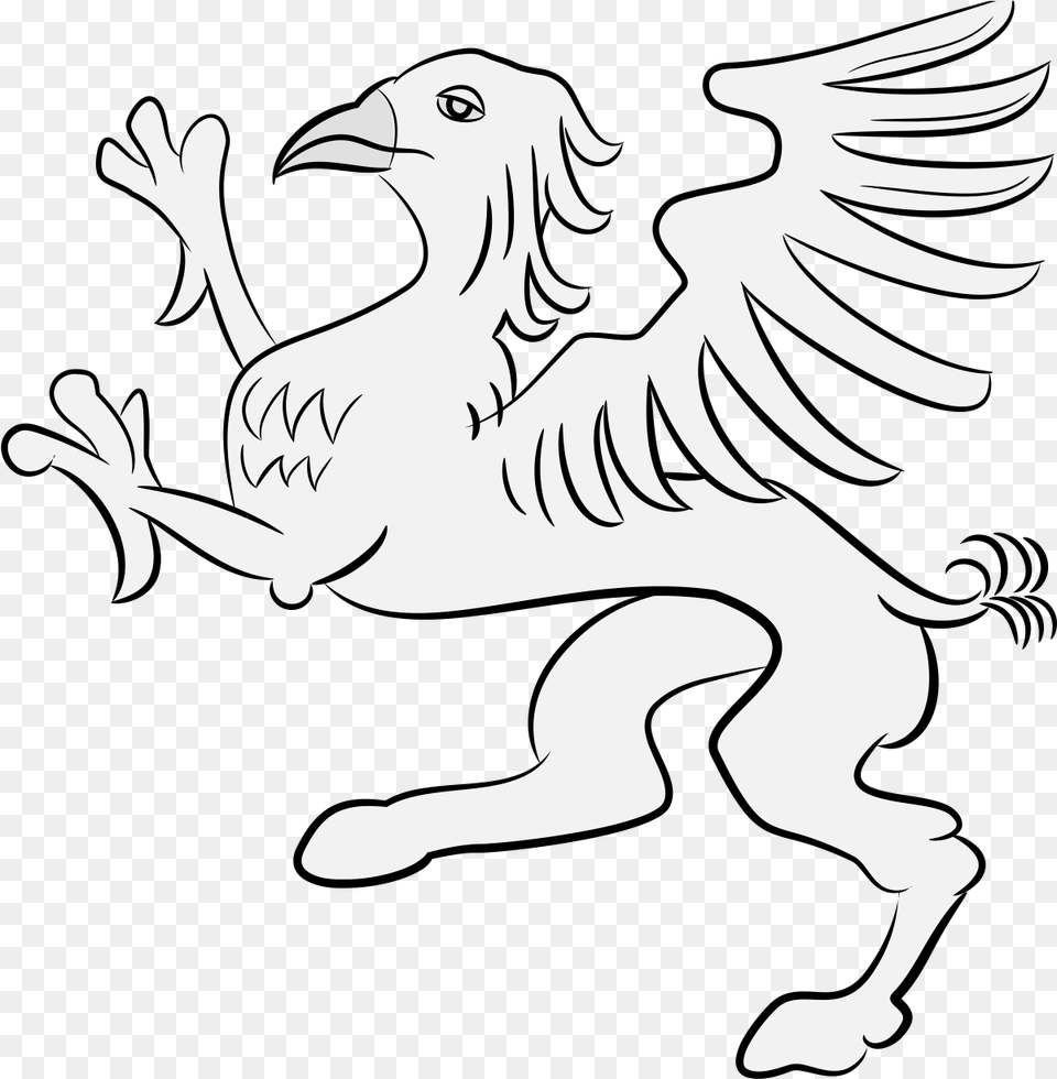 Griffin Coloring, Stencil, Baby, Person, Face Png Image