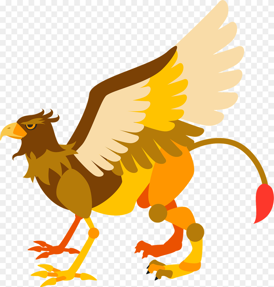 Griffin Mythology Lion And Eagle Clipart, Animal, Beak, Bird Free Transparent Png