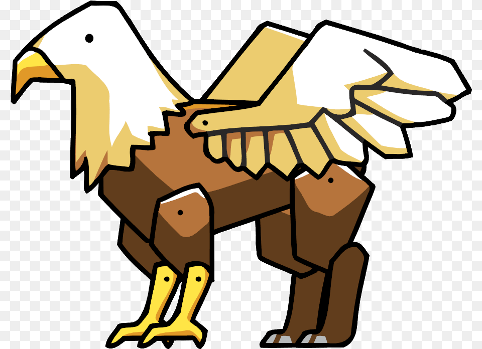 Griffin Scribblenauts Animal, Bird, Eagle, Baby, Person Free Transparent Png