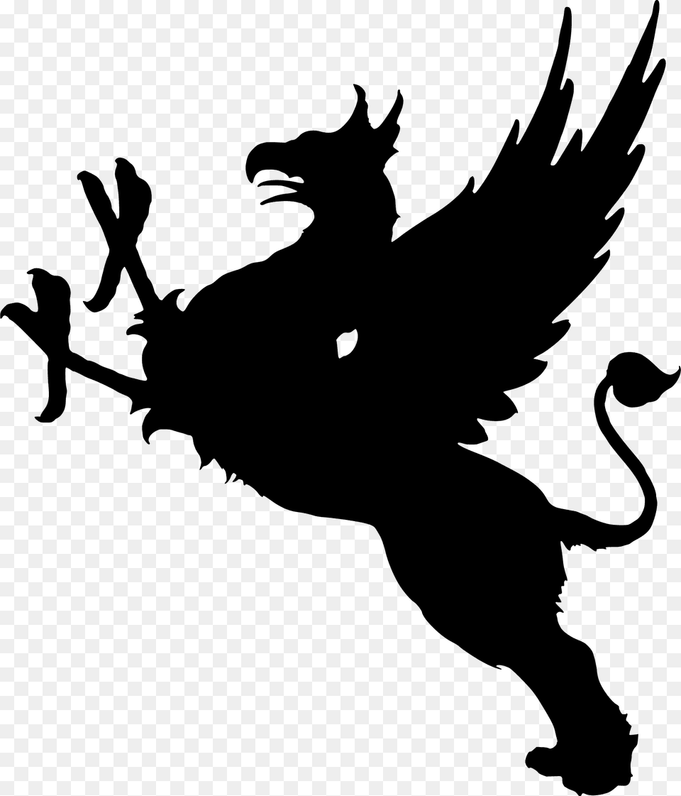 Griffin Silhouette, Person, Electronics, Hardware, Adult Png
