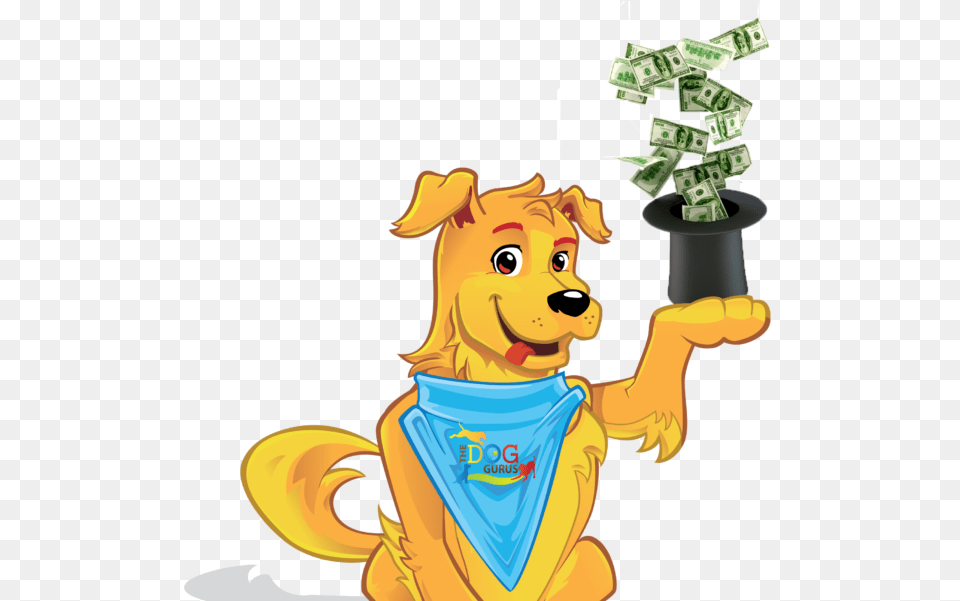 Griffin The Dog Holding A Top Hat With One Hundred, Baby, Person Free Png