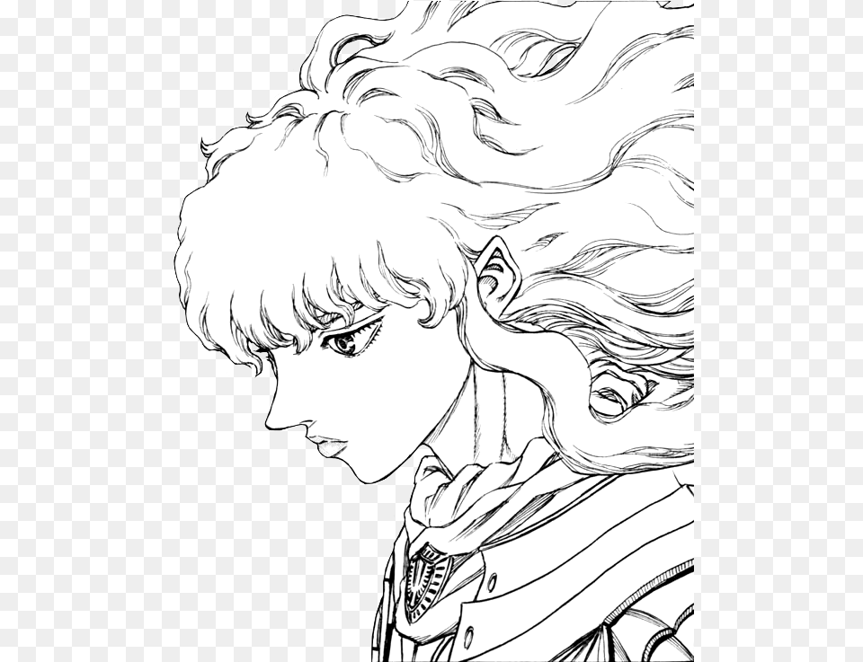 Griffith Griffith Berserk Character Inspiration Living Berserk, Art, Adult, Publication, Person Free Png