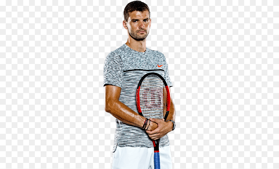 Grigor Dimitrov Grigor Dimitrov Ranking, Tennis Racket, Tennis, Sport, Racket Free Png