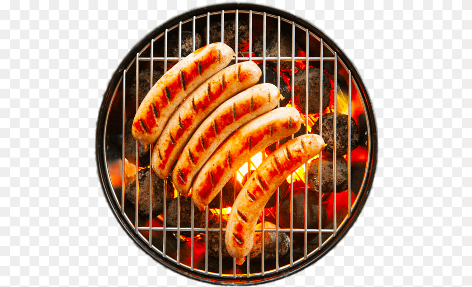 Grill Background Bbq Grill From Above, Cooking, Food, Grilling, Hot Dog Png Image