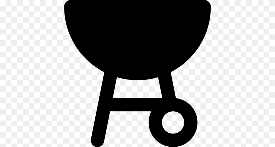 Grill Icon, Gray Png