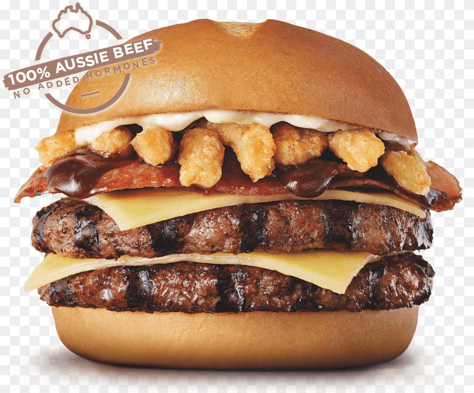 Grill Masters Ultimate Smokey Bbq Angus Hungry Jacks Smokey Bbq Angus, Burger, Food Free Png