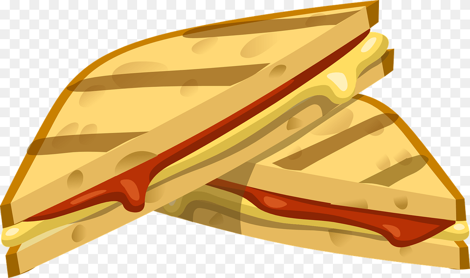 Grilled Cheese Clip Art, Food Free Transparent Png