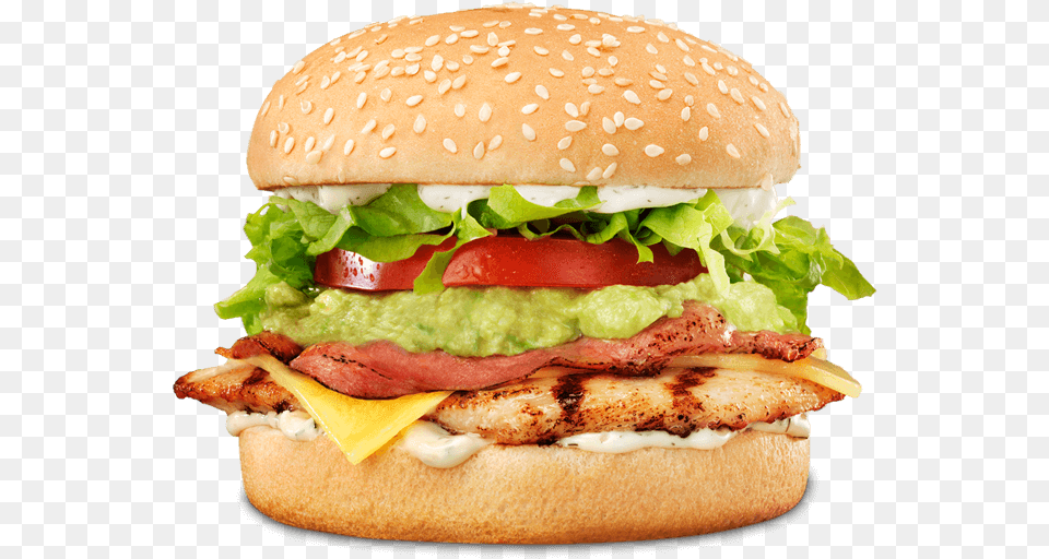 Grilled Chicken Bacon Amp Avocado Smashburger Double Bacon Smash, Burger, Food Free Png Download