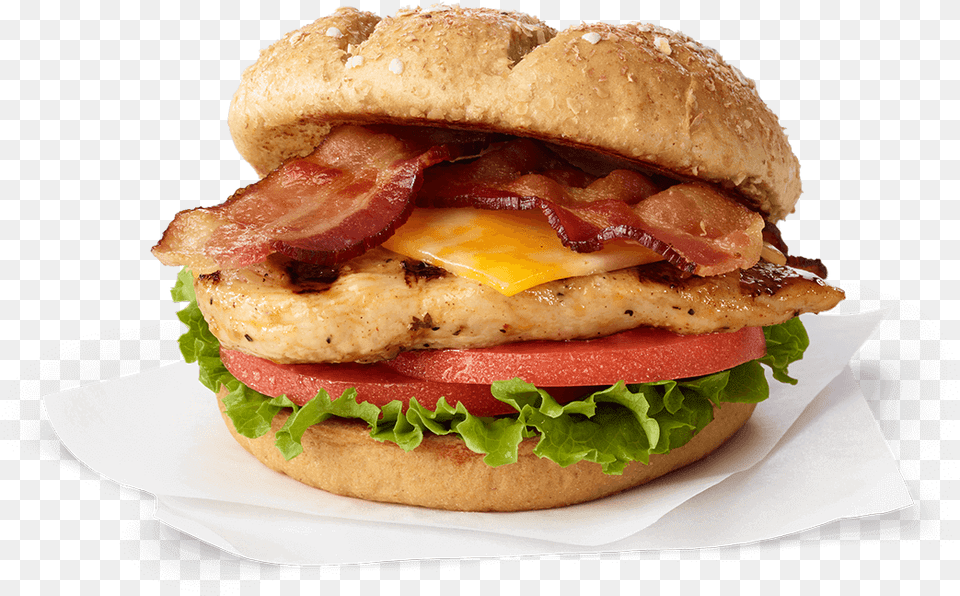 Grilled Chicken Club W Colby Jacksrc Https Grilled Chicken Sandwich Chick Fil, Burger, Food Free Transparent Png