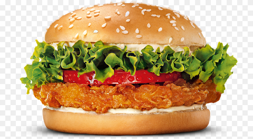 Grilled Chicken Hungry Jacks, Burger, Food Free Png