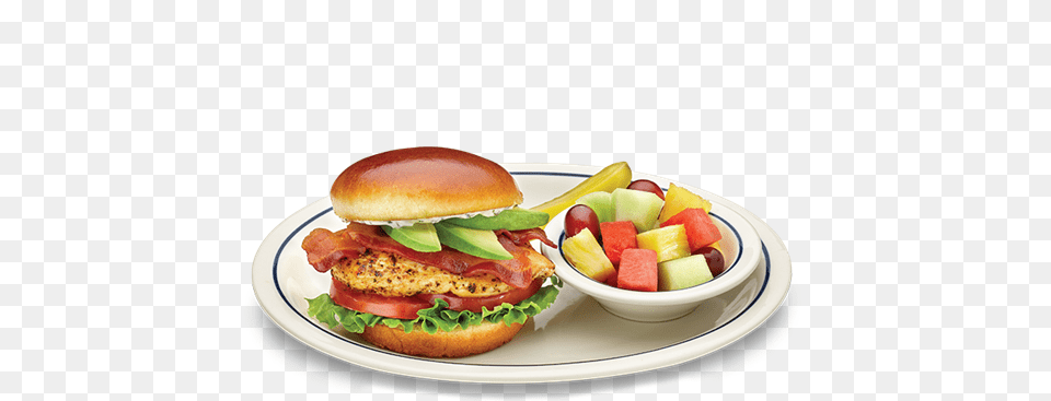 Grilled Chicken Ranch Avocado Club, Burger, Food, Lunch, Meal Free Png Download